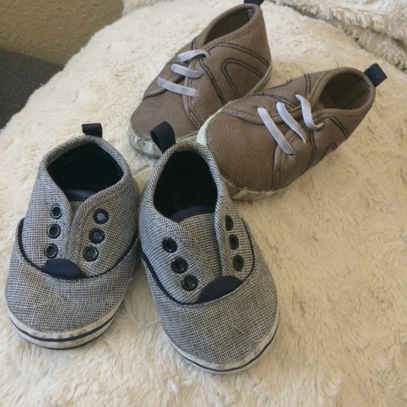 Rising Star Two pairs baby boys' Sneakers 9-12 M - Picture 1 of 3